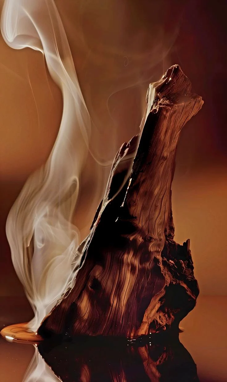 Cedarwood and smoke